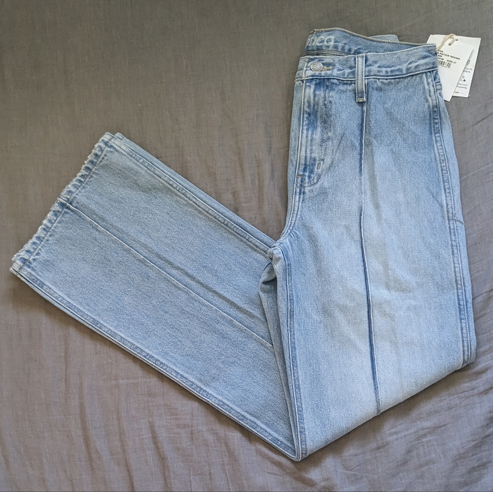 Etica Estilia Pintuck Flare Jeans